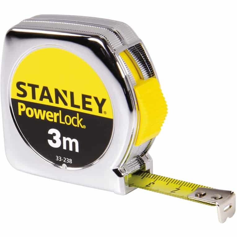 mètre - stanley - powerlock - 3 m - Boutique Parage